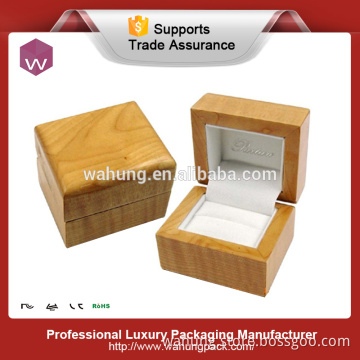 wholesale deluxe wood jewelry box for ring (accept custom design and print your logo ) (WH-2102)